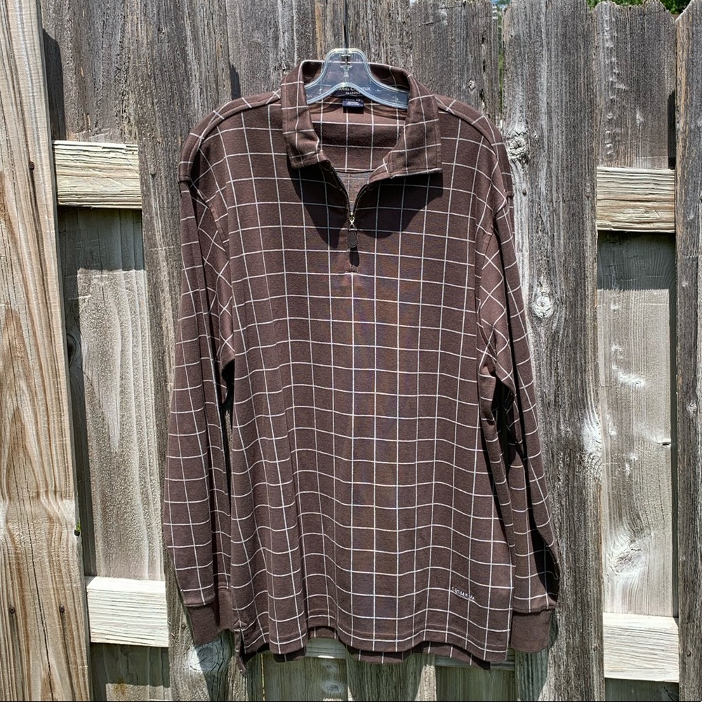 Daniel Cremieux 1/4 Zip Shirt Large